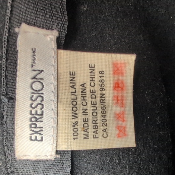 Expression| Vintage Elegant Black Women's Wool Hat - Picture 2 of 9